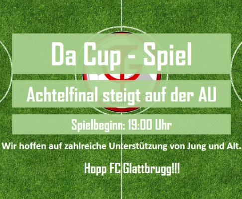 Heute Abend Da-Cup Highlight gegen Altstetten!
