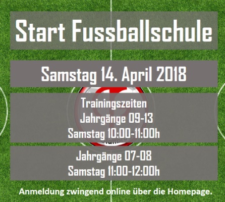 Kickoff Fussballschule FCG