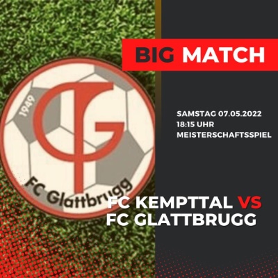 07.05.22 um 18:15 Uhr / FC Kempttal vs FC Glattbrugg 