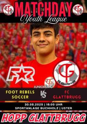 30.08.25 / 16:00 Uhr Foot Rebels Soccer vs FC Glattbrugg Ca YL