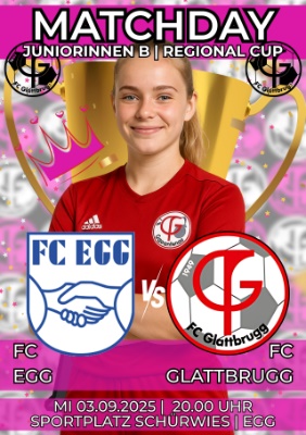 CUP Spiel: FC Egg vs FCG B-Juniorinnen