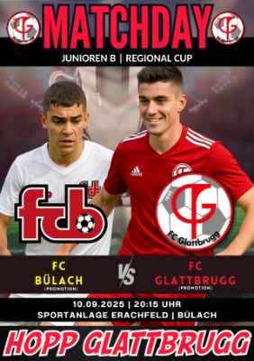 10.09.25 Matchday Cup: FC Bülach vs FC Glattbrugg