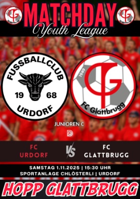 Matchday: FC Urdorf vs FCG Ca Youth League
