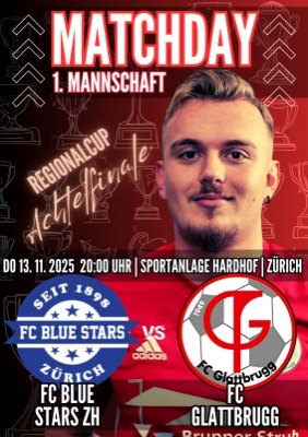 CUP Matchday: FC Bluestars ZH vs FCG 1