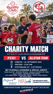 Ein Meilenstein für den FC Glattbrugg – Wir werden als Quality Club ausgezeichnet! Ein Meilenstein für den FC Glattbrugg – Wir werden als Quality Club ausgezeichnet!