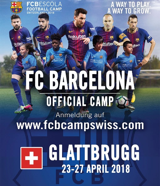 FCB Fussballcamp Glattbrugg          23.-27. April 2018