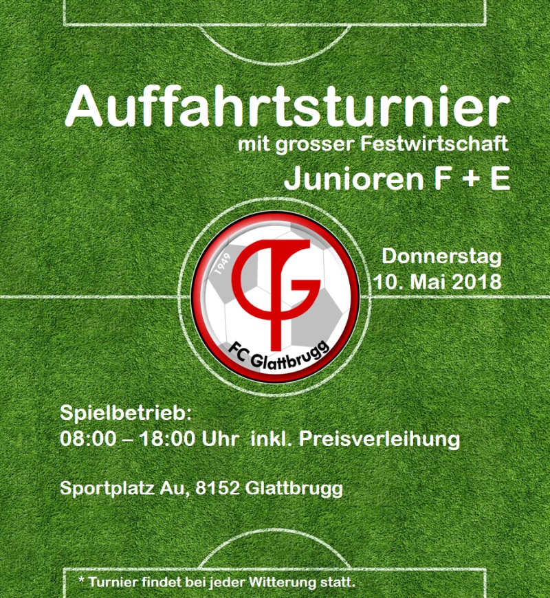 FCG Auffahrtsturnier 10. Mai 2018