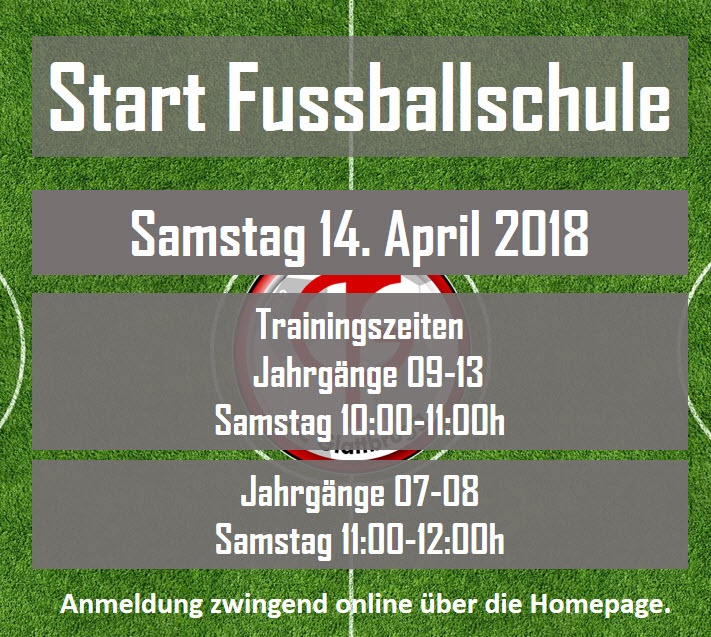 Kickoff Fussballschule FCG