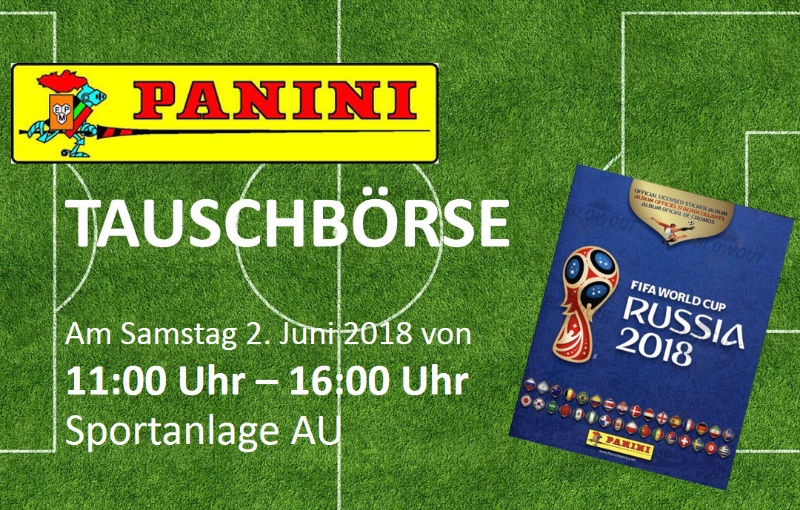 Panini Tauschbörse in der AU!