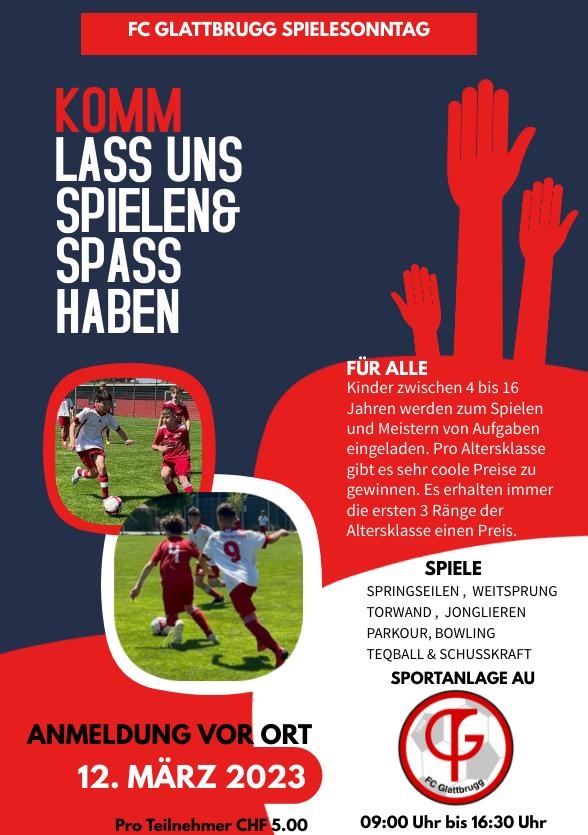 Komm - lass uns spielen & Spass haben