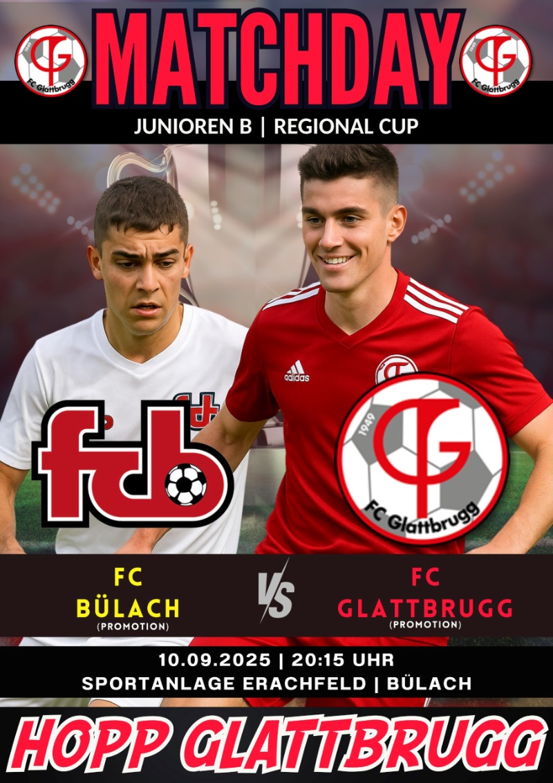 10.09.25 Matchday Cup: FC Bülach vs FC Glattbrugg