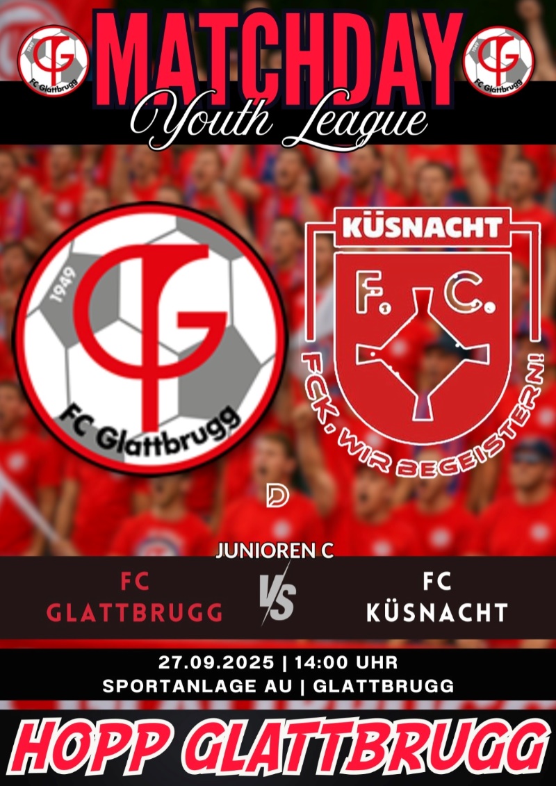 Matchday: Ca Youth League vs FC Küsnacht
