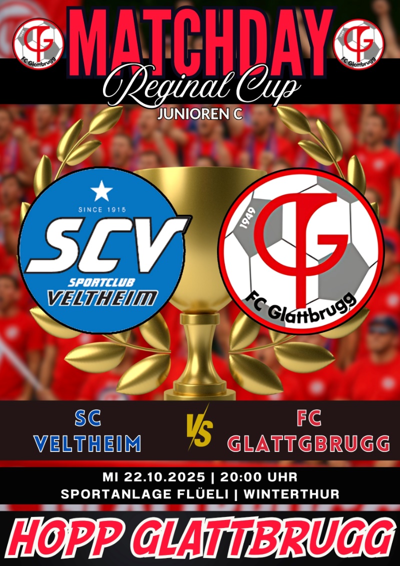 Matchday - Cup Spiel: SC Veltheim vs FC Glattbrugg Ca YL