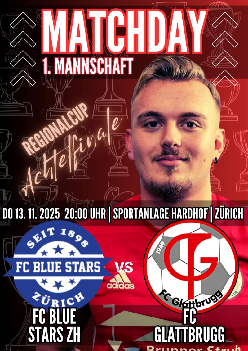 CUP Matchday: FC Bluestars ZH vs FCG 1