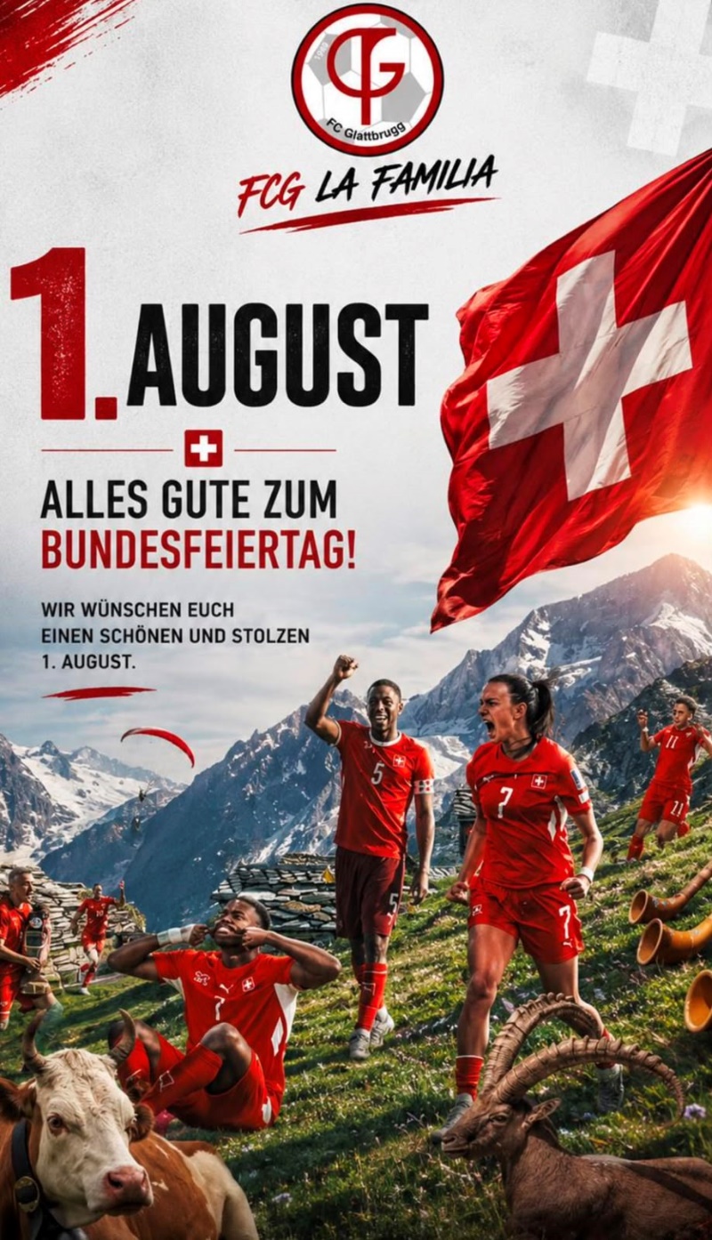 Alles Gute zum 1. August