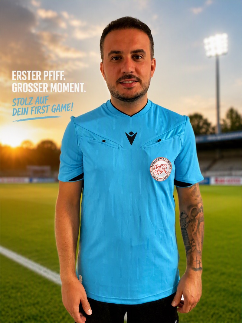 ⚽ Ilija feiert sein Schiedsrichter-Debüt