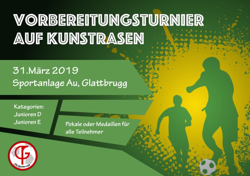 Diesen Sonntag findet das Vorbereitungsturnier statt! 